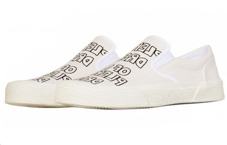 CELINE Printed Faux Leather Sneaker 'White' 圖 4