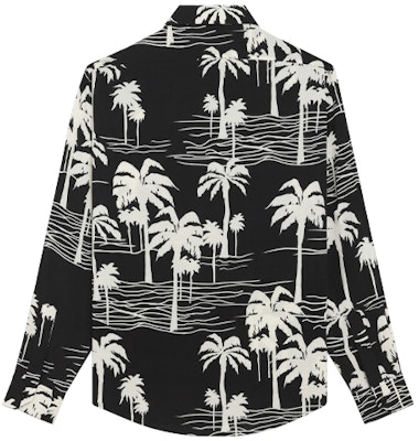 Celine Printed Viscose Classic Long-Sleeve Shirt Black 2C028466M-38OW Lookbook Celine Printed Viscose Classic Long-Sleeve Shirt Black 2C028466M-38OW