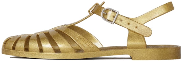 CELINE PVC Sandal 'Gold Roman' 337347000C.35OR CELINE PVC Sandal 'Gold Roman' 337347000C.35OR