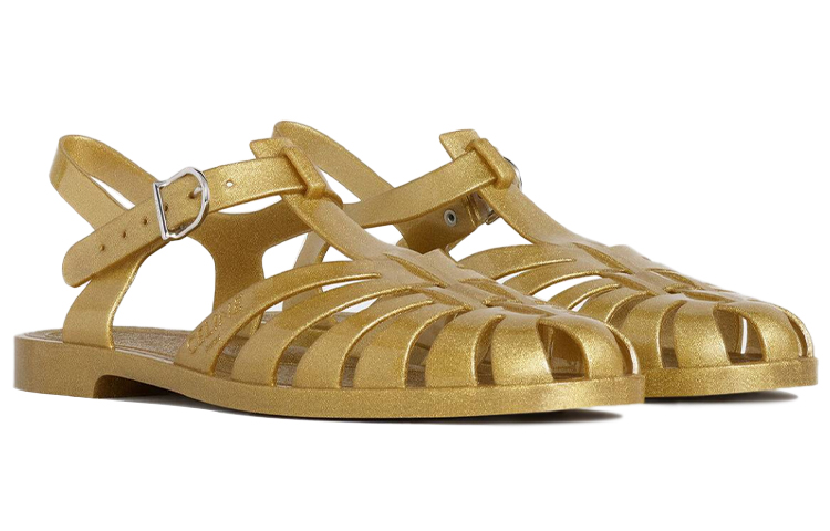 Lookbook セリーヌ PVC サンダル 「ゴールドローマン」 337347000C.35OR
