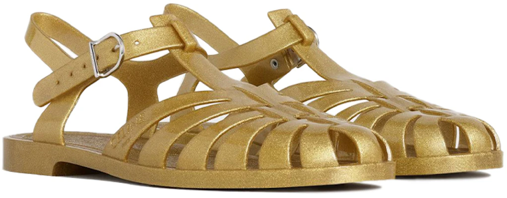 CELINE PVC Sandal 'Gold Roman' 337347000C.35OR Lookbook CELINE PVC Sandal 'Gold Roman' 337347000C.35OR