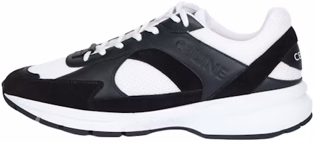 CELINE Runner CR-03 Suede Lace-Up Low-Top Casual Shoes Men’s Black White 361494644C.38AB CELINE Runner CR-03 Suede Lace-Up Low-Top Casual Shoes Men’s Black White 361494644C.38AB