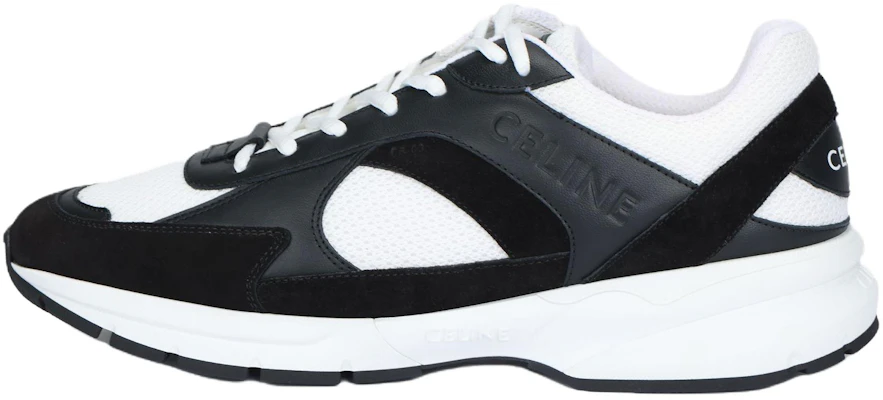 CELINE Runner CR-03 Suede Lace-Up Low-Top Casual Shoes Men’s Black White 361494644C.38AB Buy CELINE Runner CR-03 Suede Lace-Up Low-Top Casual Shoes Men’s Black White 361494644C.38AB