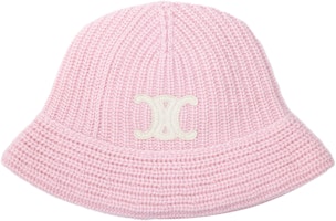 CELINE Seamless Cashmere Bucket Hat Light Pink 2A80T384D25PQ CELINE Seamless Cashmere Bucket Hat Light Pink 2A80T384D25PQ
