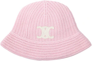Order CELINE Seamless Cashmere Bucket Hat Light Pink 2A80T384D25PQ