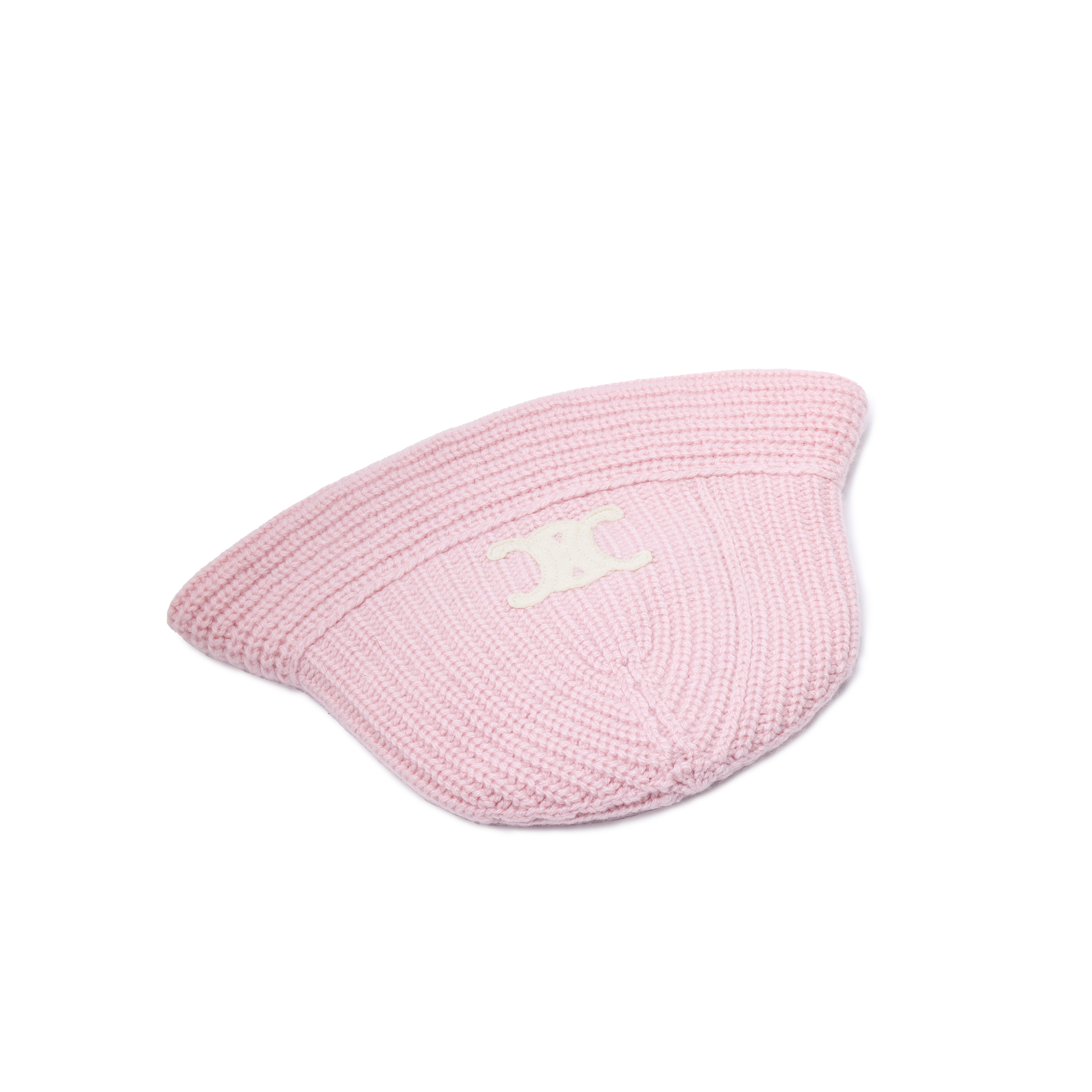 Shop CELINE Seamless Cashmere Bucket Hat Light Pink 2A80T384D25PQ