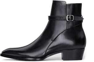 CELINE Shiny Calfskin Ankle Boots 'Black' 346613174C.38NO CELINE Shiny Calfskin Ankle Boots 'Black' 346613174C.38NO