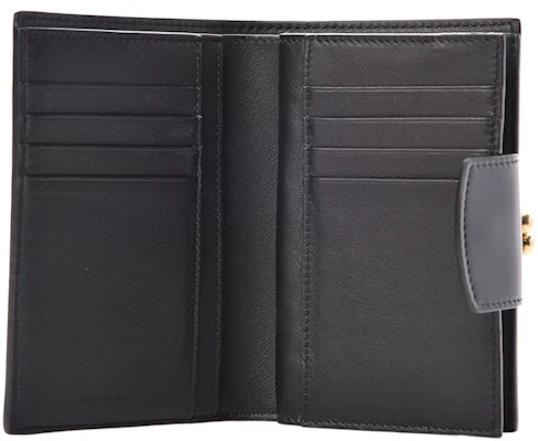 Celine Shiny Calfskin Multifunction Wallet Medium Black Patent Lookbook Celine Shiny Calfskin Multifunction Wallet Medium Black Patent