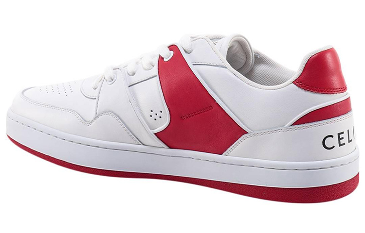 Lookbook CELINE賽琳 皮革 時尚板鞋 白色