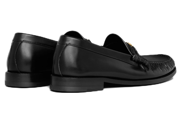 CELINE Slip-On Loafer 'Black Leather' 圖 4