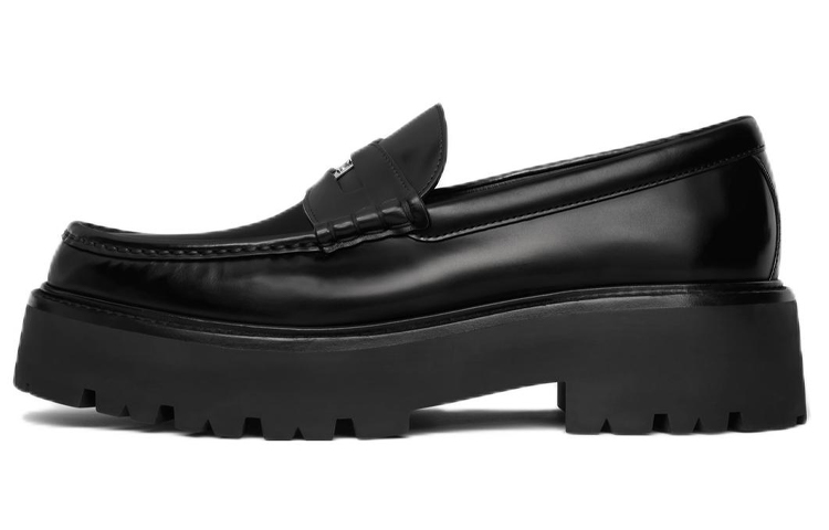 CELINE Slip-On Loafer 'Black Leather'