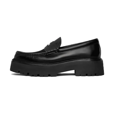 CELINE Slip-On Loafer 'Black Leather'