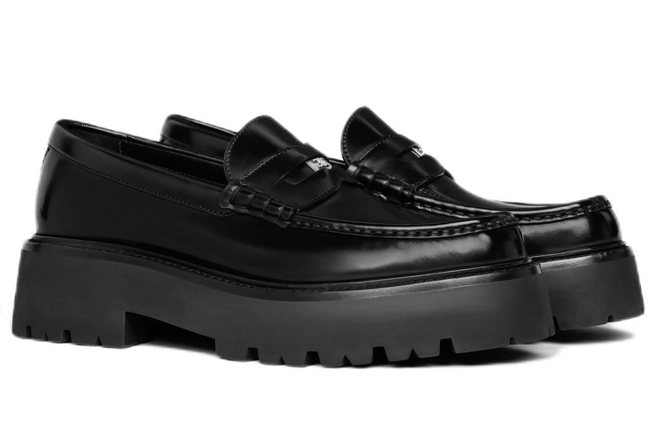 CELINE Slip-On Loafer 'Black Leather' 圖 2