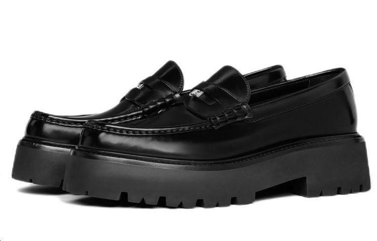 CELINE Slip-On Loafer 'Black Leather' 圖 3