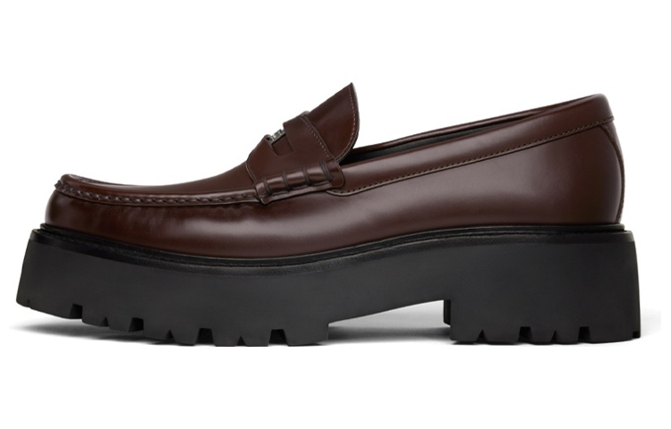 CELINE Slip-On Loafer 'Dark Brown Leather'