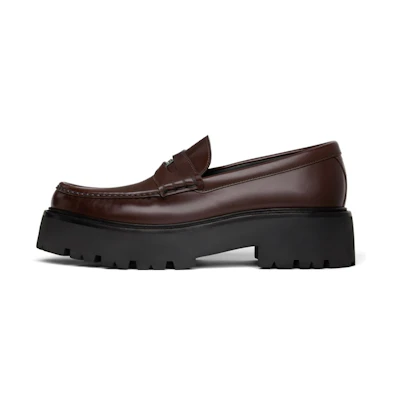 CELINE Slip-On Loafer 'Dark Brown Leather'