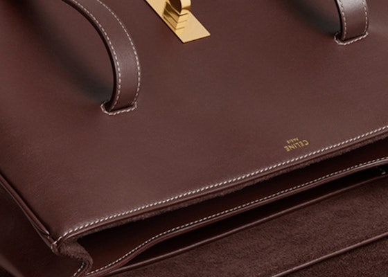 Celine Soft 16 Bag Medium Chestnut Lookbook Celine Soft 16 Bag Medium Chestnut