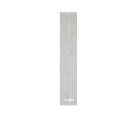 CELINE Solid Color Scarf for Men - Gray CONF-2AC35423P-08GC