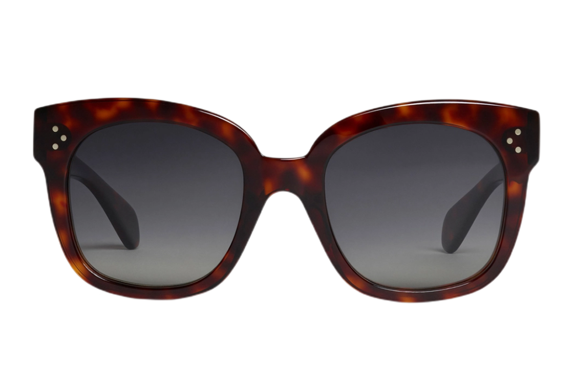 Lookbook Gafas de Sol Rectangulares CELINE de Acetato Color Carey 4S002CPLP-19TR