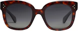 Lookbook Gafas de Sol Rectangulares CELINE de Acetato Color Carey 4S002CPLP-19TR