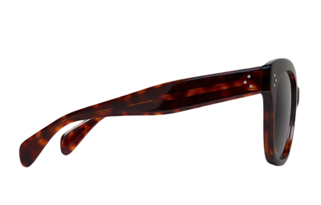 Shop Gafas de Sol Rectangulares CELINE de Acetato Color Carey 4S002CPLP-19TR