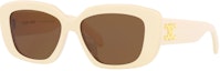 Buy Gafas de Sol Cuadradas de Acetato CELINE Unisex Estilo Pareja Moda. CL40216U-25E