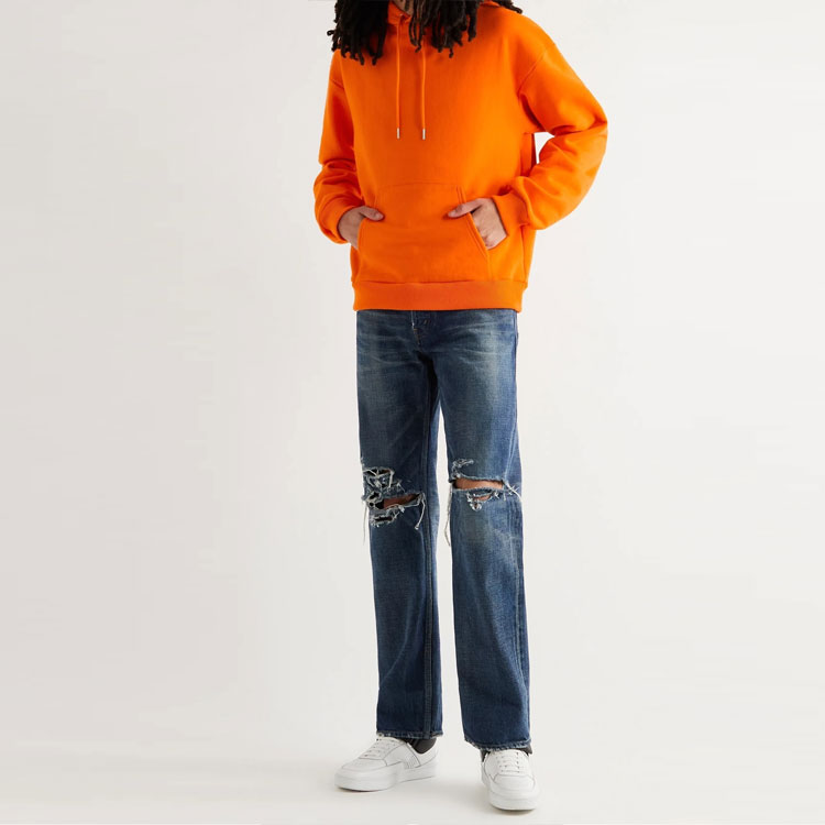 CELINE SS21 Logo Print Fleece Pullover Oversized Hoodie Orange (). 2Y499052H-20BN 圖 4