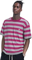 CELINE SS21 Kaos Pria Pink Striped Loose Fit Crew Neck. 2X651795M-25GR Shop CELINE SS21 Kaos Pria Pink Striped Loose Fit Crew Neck. 2X651795M-25GR