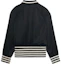 Lookbook CELINE SS22 90s Satin Palm Tree Varsity Jacket Black 2V57H851C-38NO