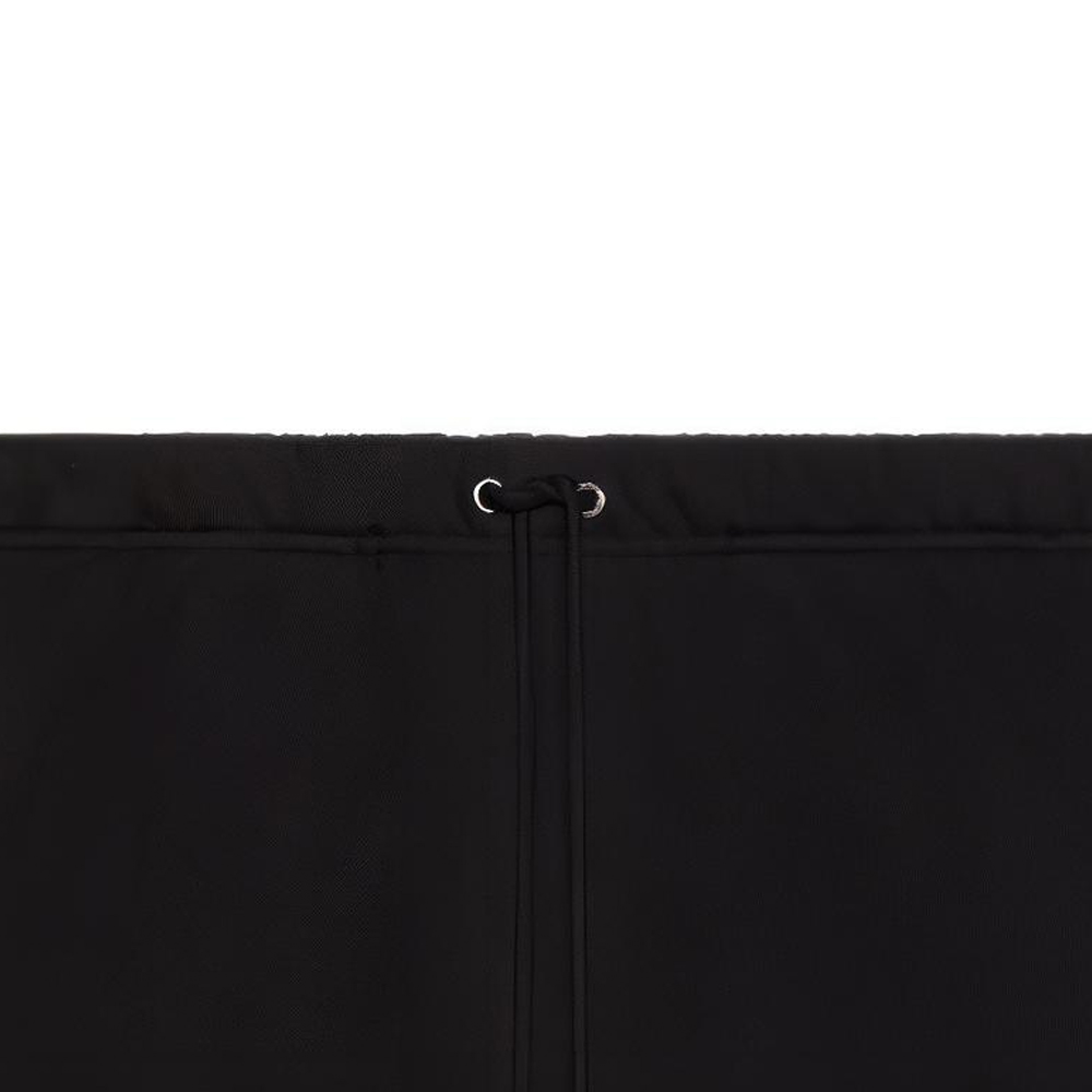 Sizing CELINE SS22  Black Drawstring Embroidered Letter Casual Shorts. 2Z063670Q-38AW