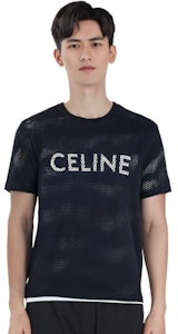 CELINE SS22 黑色字母印花短袖T恤 2X62A950P-38AW Purchase CELINE SS22 黑色字母印花短袖T恤 2X62A950P-38AW