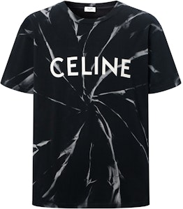 CELINE SS22 黑色漸層染LOGO印花圓領T恤 2X820643O-38AW Buy CELINE SS22 黑色漸層染LOGO印花圓領T恤 2X820643O-38AW