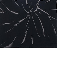 CELINE SS22 Kaos Crewneck Hitam Tie-Dye Logo Print 2X820643O-38AW Sizing CELINE SS22 Kaos Crewneck Hitam Tie-Dye Logo Print 2X820643O-38AW