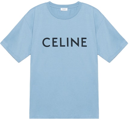 CELINE SS22 蓝色修身棉质短袖标志针织T恤 2X681671Q-05WL Order CELINE SS22 蓝色修身棉质短袖标志针织T恤 2X681671Q-05WL