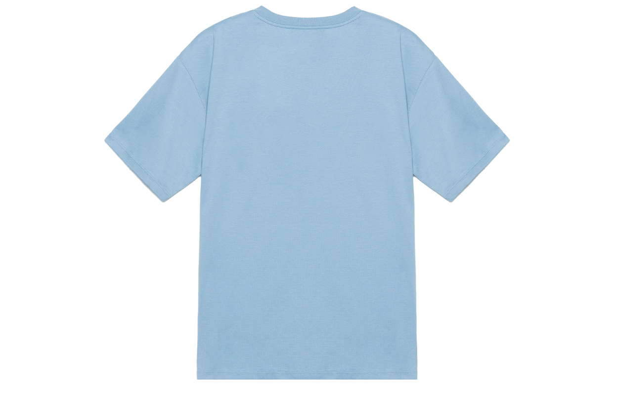 Lookbook CELINE SS22 蓝色修身棉质短袖标志针织T恤 2X681671Q-05WL