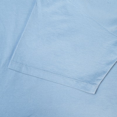 CELINE SS22 蓝色修身棉质短袖标志针织T恤 2X681671Q-05WL Cheap CELINE SS22 蓝色修身棉质短袖标志针织T恤 2X681671Q-05WL