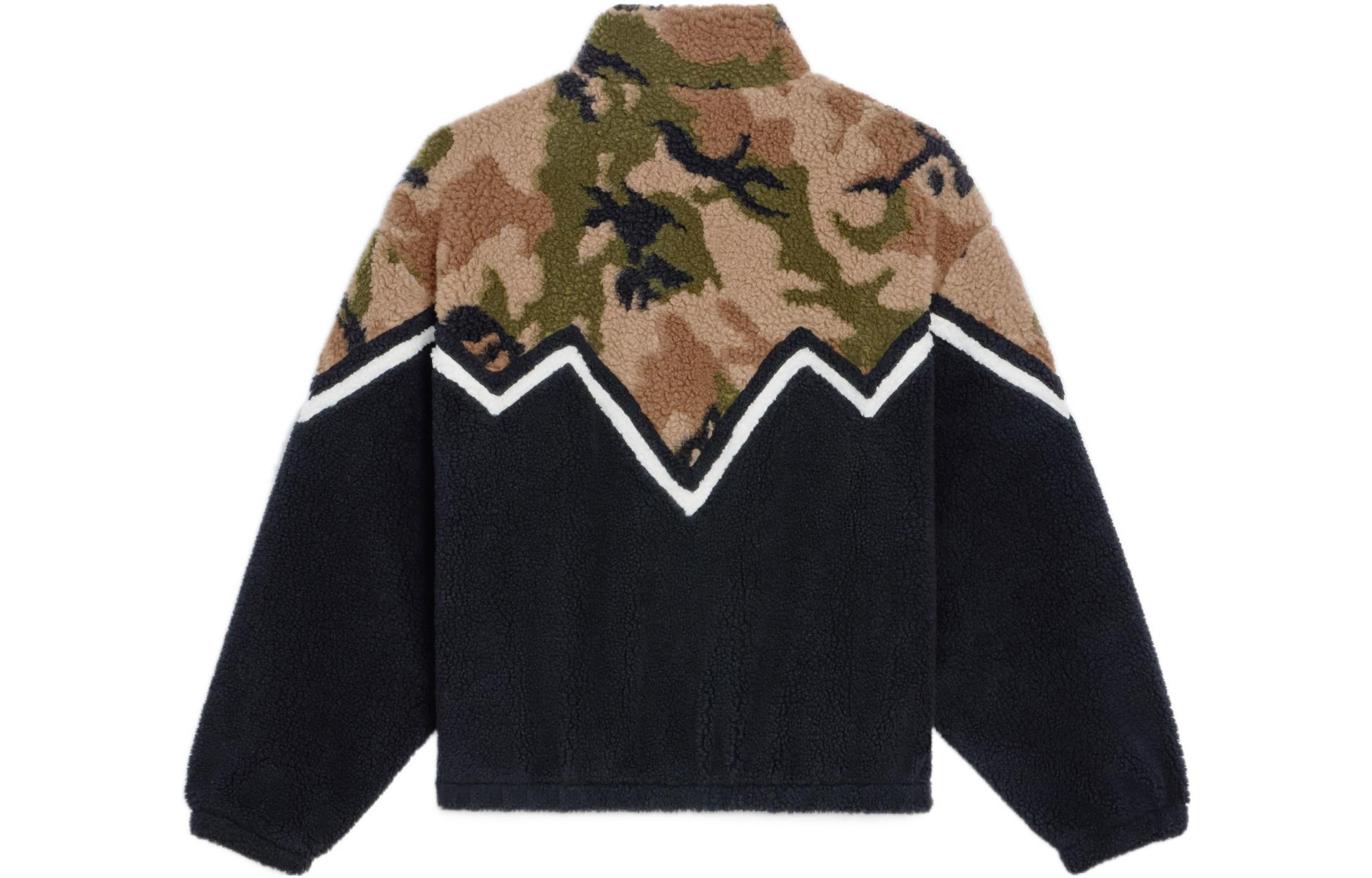 Lookbook CELINE SS22  Camouflage Fleece Zip-Up Jacket Sweatshirt - Multicolor. 2Y579893L-18MM