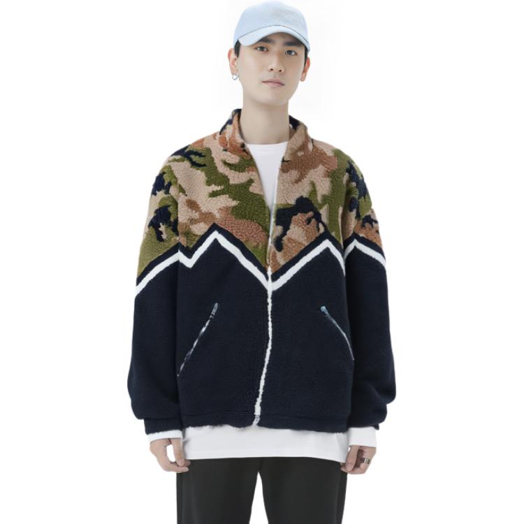 Shop CELINE SS22  Camouflage Fleece Zip-Up Jacket Sweatshirt - Multicolor. 2Y579893L-18MM