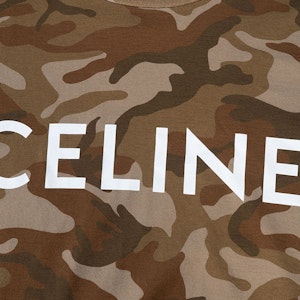 CELINE SS22 迷彩Logo寬鬆版T恤 - 迷彩色 2X681246Q-08CW 3