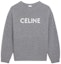 Order Suéter Gris CELINE SS22 con Logo. 2A11X667Q-09GM