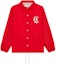Order Jaket CELINE SS22 Merah dengan Logo Print. 2W544495M-27ED