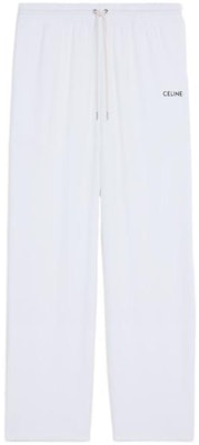 CELINE SS22 白色针织直筒运动裤 - 休闲运动风裤子 2Z198121O-01BC Buy CELINE SS22 白色针织直筒运动裤 - 休闲运动风裤子 2Z198121O-01BC