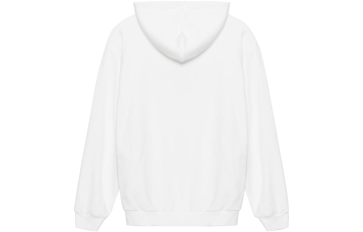 CELINE SS22  White Logo Print Long Sleeve Hoodie 2Y321670Q-01OB 圖 3