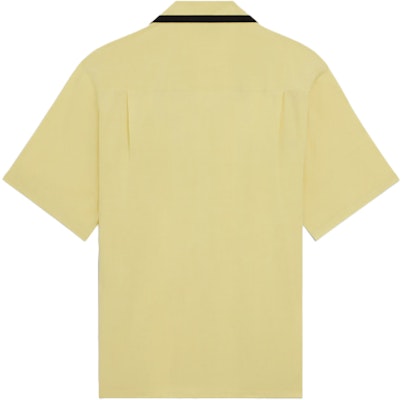CELINE SS22 Yellow Logo Pattern Loose Fit Short Sleeve Shirt. 2C516852C-11JA Lookbook CELINE SS22 Yellow Logo Pattern Loose Fit Short Sleeve Shirt. 2C516852C-11JA
