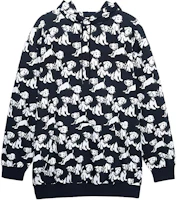 CELINE SS22 Animal Print Oversized Hoodie Black 2Y641427Q-38AW CELINE SS22 Animal Print Oversized Hoodie Black 2Y641427Q-38AW