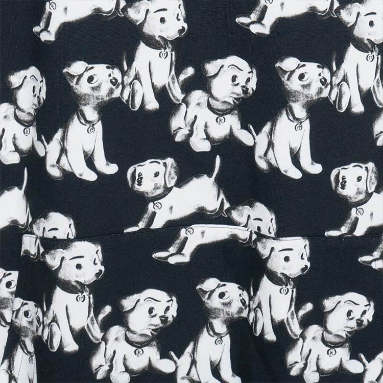 Cheap Sudadera Oversize Negra con Estampado Animal CELINE SS22. 2Y641427Q-38AW