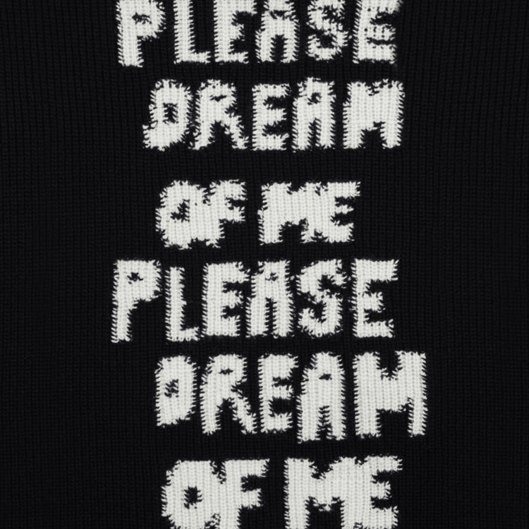 Sizing セリーヌ SS22 アーティスト ジャカード ウール セーター メンズ ブラック 2A53W489Q-38OW