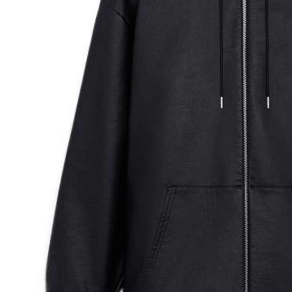 Details for Celine SS22 黑色寬鬆版拉鍊連帽外套 2Y621250Q-38AW