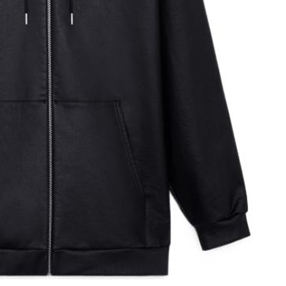 Sizing Celine SS22 黑色寬鬆版拉鍊連帽外套 2Y621250Q-38AW