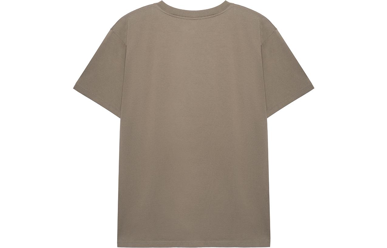 Lookbook CELINE SS22 Kaos Crewneck Logo Print Oversized Coklat Kopi Pria. 2X681671Q-02KC